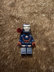 LEGO Marvel: Iron Patriot (sh084 sh0084) Minifigure Iron Man 30168 COMPLETE