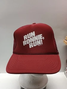 Vintage Nos Run Ronnie Run Trucker Mesh Snapback Mütze Kappe. - Bild 1 von 7