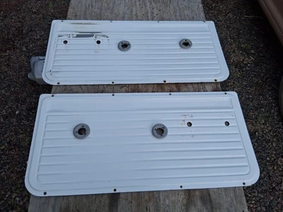 72-95 雪佛兰 / Van G10 G20 G30? 乘客和司机侧门板金属白色 — 第 1/4 张图片