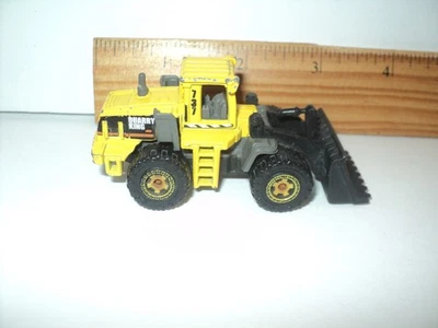 Cargador frontal Matchbox Quarry King 2007 diecast amarillo y negro juguete escala 1:64 Foto 1 de 4