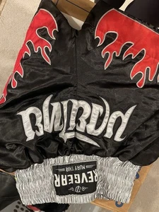 Youth Large Revgear Muay Thai Boxing Fighting Flame Shorts, New Without Tags - Picture 1 of 5