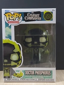 Funko Pop! Television DC Creature Commandos # 1480 DR. Phosphorus + Protector - Picture 1 of 6