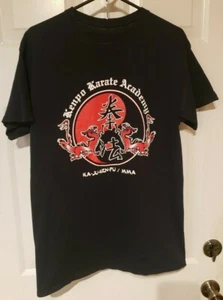  Camiseta Kenpo Karate Academy Logo Dragón Negra/Roja Para Hombre Talla Pequeña - Imagen 1 de 3