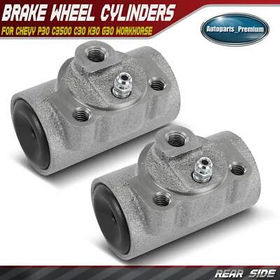 2x Rear Side Drum Brake Wheel Cylinder for Chevy P30 C3500 C30 K30 G30 Workhorse - Image 1 of 4