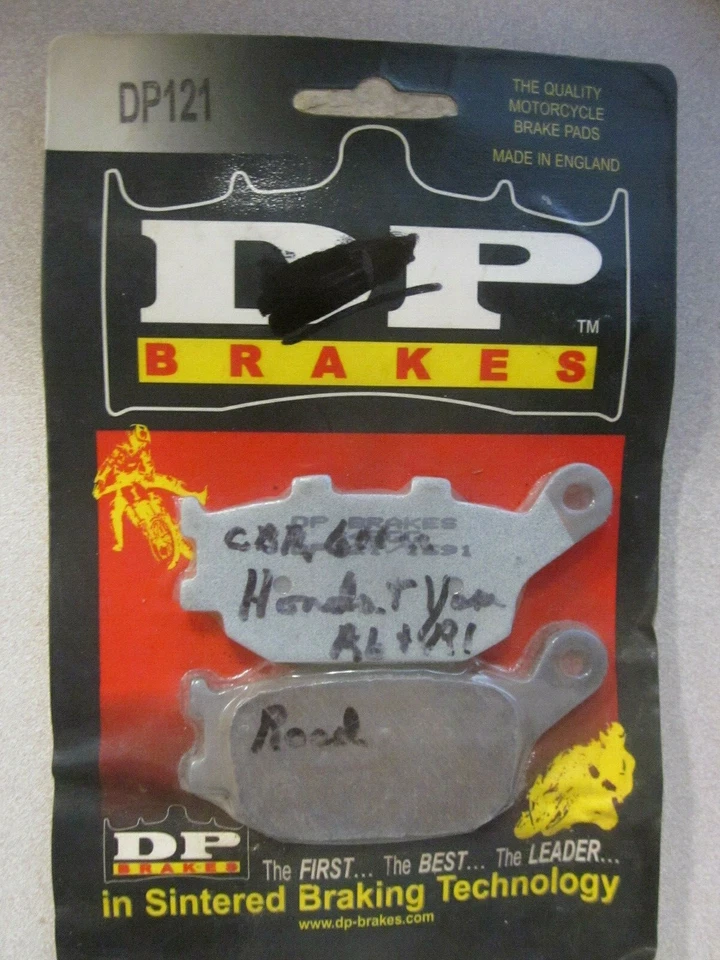 Спеченные металлические тормозные колодки DP новые из старых запасов подходят для: Honda CB1000 Kawasaki ZR1000 DP121 - Изображение 1 из 1