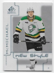 19/20 SP GAME USED CHL '00-01 NEW STYLE TRIBUTE #NSCM Connor McMichael #16/99 - Picture 1 of 2