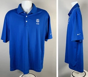 Nike Union Pacific Railroad CADX Polo Para Hombres Grande Azul Poliéster - Imagen 1 de 4