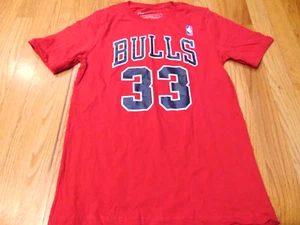 MITCHELL & NESS NBA CHICAGO BULLS SCOTTIE PIPPEN JERSEY T-SHIRT SIZE YOUTH L - Picture 1 of 3
