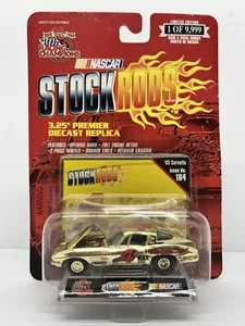 63 Corvette #4 Bobby Hamilton NASCAR Kodak Max Stock Rods 1:64 DieCast New - Picture 1 of 19