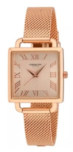 London Fog Damenuhr 28 mm Bristol Mesh Armband (LF025) Farbe: Roségold - Bild 1 von 5