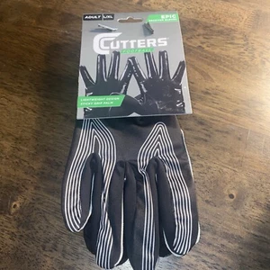 Cutters Epic Receiver Gloves Adult L/XL CG90630-00001 Sticky Grip Palm - Picture 1 of 3