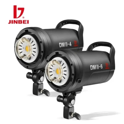 JINBEI DMII-3/4/5/6 GN66 Studio Flash Light Speedlite Light for Nikon Canon Sony - Image 1 of 4