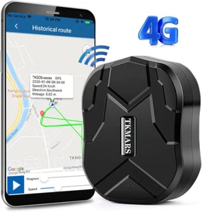 GPS Tracker Car 4G 10000Mah 160 Day Standby Magnet Waterproof Real Time Passenger Car - Picture 1 of 7