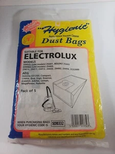 Qualtex Electrolux Tango Z5001 Bolero Z5002 Samba Z5003 5 Pack Vacuum Paper Bags - Picture 1 of 2