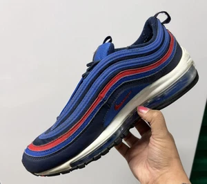 Nike Air Max Womens 97 GS SE Spider Man Red Blue 5Y / 6.5 Women - Picture 1 of 9