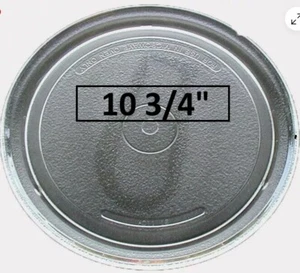 10 3/4" Sharp NTNT-A034WRF0 Microwave Glass Turntable Plate Tray Used! - Picture 1 of 1