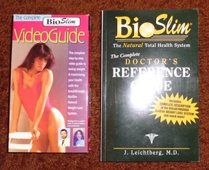 Complete BioSlim Book & VideoGuide VHS Natural Weight Loss 1997 Exercise - Imagen 1 de 1