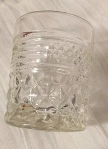 Anchor Hocking Wexford Old Fashioned Shot Glass Tumbler Barware Class Elegant - Picture 1 of 4