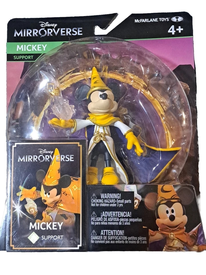 Disney Mirrorverse Mickey Support Action Figure 2021 Mcfarlane Toys