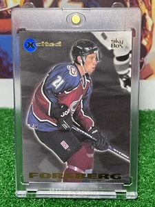 1995-96 Skybox Emotion Xcited Peter Forsberg #14 HOF - Picture 1 of 10