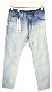 Diesel Narrot-Ne Denim Sweatpants JoggJeans Herrenjeans W28 Konisch Verblichen - Bild 1 von 9