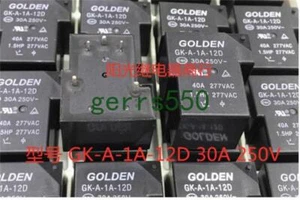 3 pcs New Gordon Relay 5 pin GK-A-1A-12D 12VDC - Picture 1 of 2