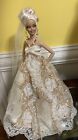 OOAK Repaint Bridal Barbie by Elizazdollz Model Muse Body with Gown