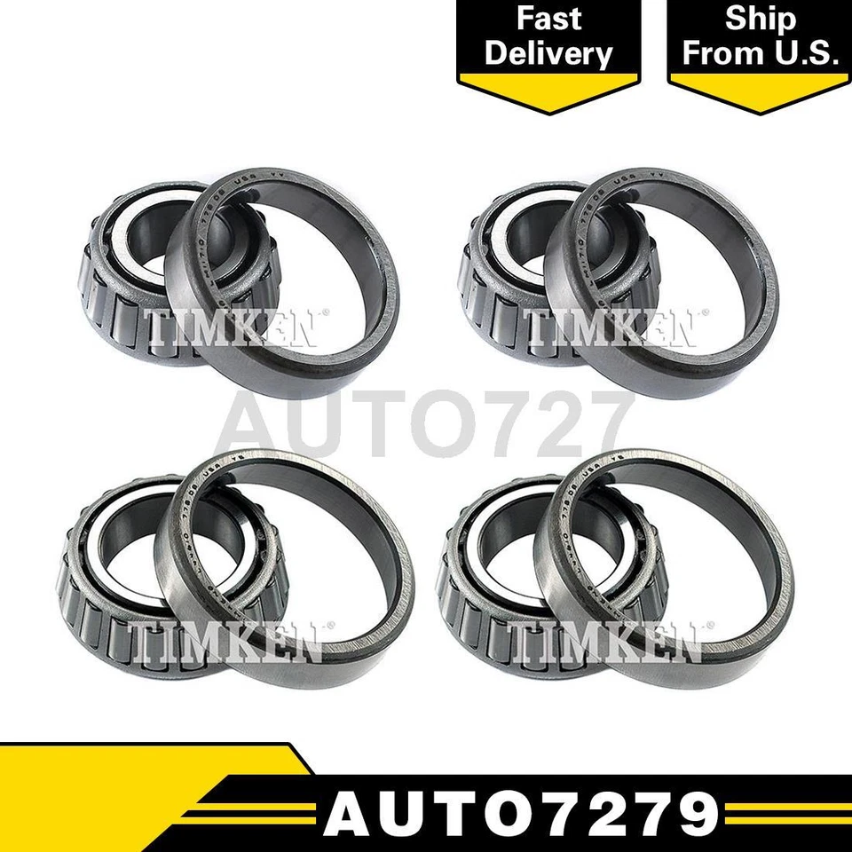 Rolamento de roda externa interna dianteira Timken e conjunto de corrida para 1981-1985 Isuzu I-Mark - Imagem 1 de 4