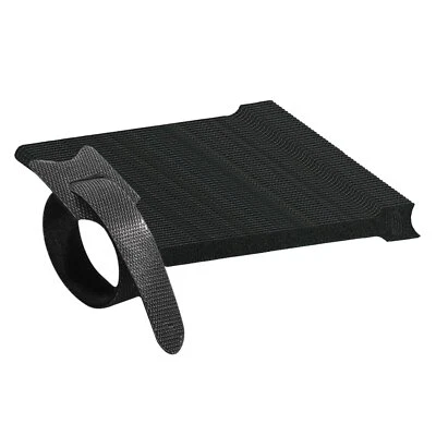 50Pcs Cable Straps Black Wire Cord Hook Loop Ties Reusable Fastening Organizer - Image 1 of 4