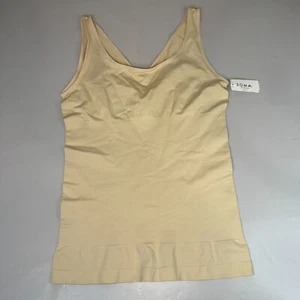 Soma Seamless Turnaround 2 Way Tank Compression Shapewear Gr. XL/XXL Neu mit Etikett Beige - Bild 1 von 8