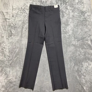 Neu Vintage Mesquite Niver Western Wear Pearl Snap Hose Herren 36 grau ungesäumt - Bild 1 von 15