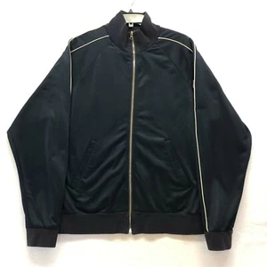 Vintage American Eagle Track Jacket Men's Size L - Navy Blue White Full Zip - Picture 1 of 11