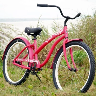 Mango Parrot Aluminum Custom Beach Cruiser Beach Life Fun! Free Kickstand! - Image 1 of 2