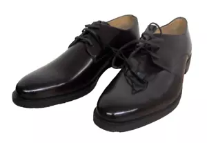 EXPRESS HERREN Dunkelbraun COGNAC LEDER OXFORD ELEGANTE SCHUHE Größe 8 - Bild 1 von 6