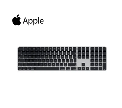 Apple Magic Keyboard Black Touch ID Numeric Keypad (USB‑C) Apple Silicon - Image 1 of 4