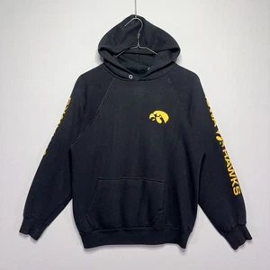 Sudadera con Capucha Raglán Artex Iowa Hawkeyes Años 80 RARA - Gráficos de Manga - XS / PEQUEÑA - Imagen 1 de 7