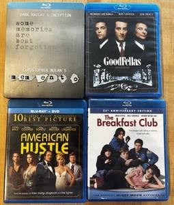 Memento / GoodFellas / American Hustle / The Breakfast Club Blu-ray Lot - Bild 1 von 3