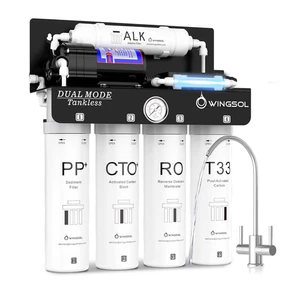 Filtro de agua de ósmosis inversa UV 400 GPD - Sistema de purificación de 6 etapas - Imagen 1 de 15