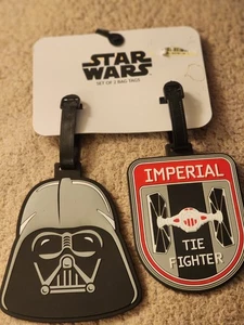 Star Wars Luggage Tags, Set Of 2, NWT - Picture 1 of 1