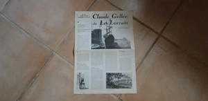 Petit Journal Exposition Claude Gellée 16 février - 16 mai 1983 Paris Gd Palais - Photo 1/3