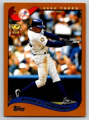 Baseball 2002 Topps #95 Alfonso Soriano New York Yankees - Image 1 of 2
