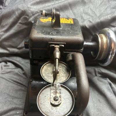 Vintage Bonis Industrial "Never-Stop" Fur/Leather Sewing Machine For Parts - Image 1 of 4