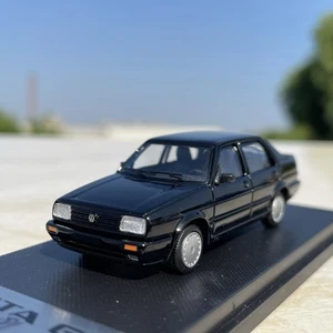 Black 1:64 VW Jetta Sedan Diecast Metal Alloy Model Car Toy for Collection - Picture 1 of 6