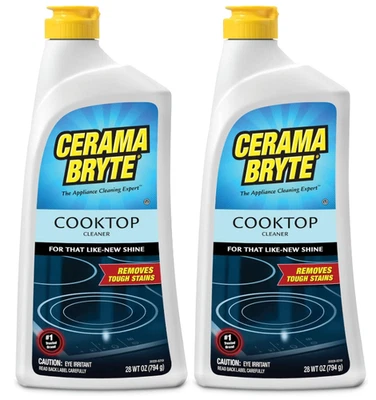 Cooktop and Stove Top Cleaner for Glass-Ceramic Surfaces, 2 pack, 28 oz - Image 1 of 4