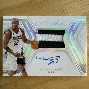 2024/25 Panini Perfetto Michael Redd Gioco Usato Patch Auto 8/25 Milwaukee Bucks  - Foto 1 di 2