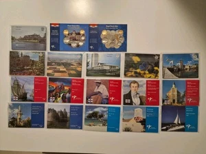18 x verschiedene Niederlande KMS Kursmünzensatz offizielle Ausgaben Stgl. - Afbeelding 1 van 1