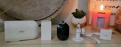 Arlo Pro 4 XL VMC4041P Add-On Spotlight Security Camera (NEW OPEN BOX NEVER USED - Image 1 of 4