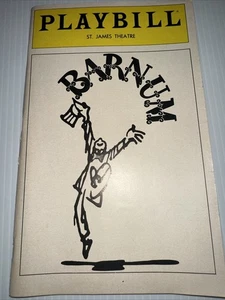 De colección 1981 Barnum St. James Theatre Broadway Playbill - Imagen 1 de 6