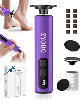 Electric Callus Remover for Feet, Portable 1800mAh Rechargeable, 1-9 Adjustab... - Image 1 of 4
