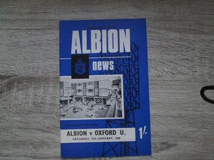 Brighton v Oxford 27th January 1968 Division 3 - Picture 1 of 3